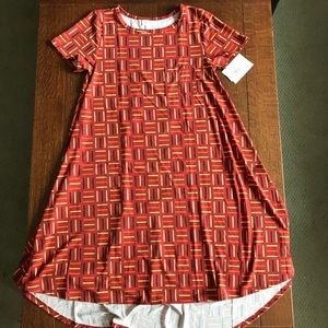 Geometric Lularoe Carly Dress
